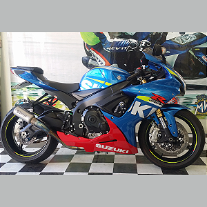 Escapamento Ponteira SC Inox Racing Peças Corte Catalisador Suzuki Srad 1000 2014-2016 Power Escapamentos