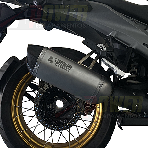 Escapamento Ponteira R66 Inox Link Inox Bmw R1300GS Power Escapamentos