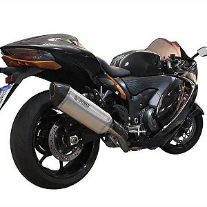 Escapamento Full Racing Ponteira R66 Coletor ø60mm 4X2X1 Inox Susuki Hayabusa 2022-2024