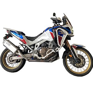 Escapamento Ponteira PW22 Link Honda Africa Twin 1100 Power Escapamentos