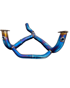 Coletor FULL 2X1 TITANIO R1300GS 2023-2025 Power Escapamentos