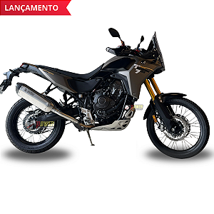 Ponteira R66 Inox com link Ténéré 700 Yamaha Power Escapamentos