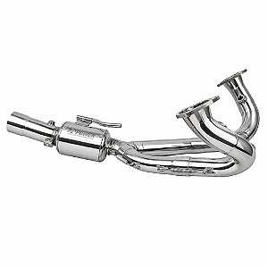 Coletor Power Esportivo em TITÂNIO  para ponteira original BMW R1250GS 2020 2021 2022 2023 2024