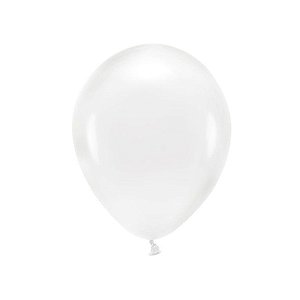 Balão Cristal Bexiga Transparente 11"  com 50 Unidades para Decoração de Festa