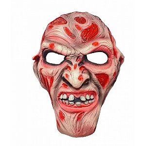 Máscara Freddy Krueger Homem Queimado Cosplay Halloween Filme de Terror Sexta Feira 13 Noite Pesadelo Festa Dia das Bruxas
