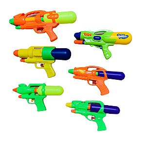 Brinquedo Arminha Pistola Bazuca Lançador de Água para Piscina Praia Diversão Brincadeiras de Verão