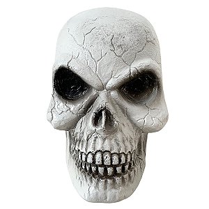 Enfeite para Decoração de Festa de Halloween Caveira Crânio Grande Dia das Bruxas Sexta Feira 13 Noites do Terror