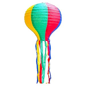 Decoração de Festa Junina Balão Enfeite de São João Lanterna de Papel Média Arraiá Caipira