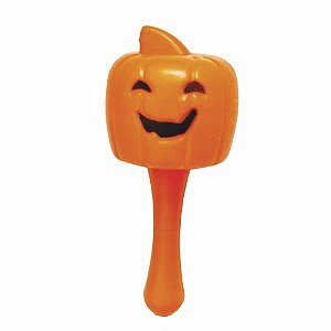 Mini Chocalho Brinquedo Maraca Abóbora Criança Brinquedo Bebê Infantil Decoração Festa Halloween Dia das Bruxas Terror