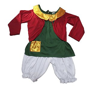 Fantasia Chiquinha Infantil Personagem Turma do Chaves Menina Pirulito Festa Carnaval Dia das Crianças Presente de Aniversário Menina