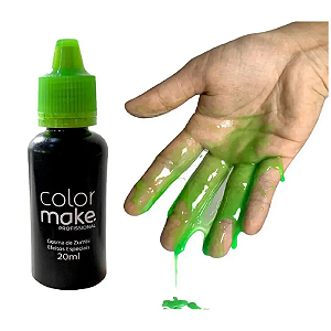 Gosma Zumbi Verde Maquiagem Monstro Halloween Efeitos Especiais Festa Noites do Terror