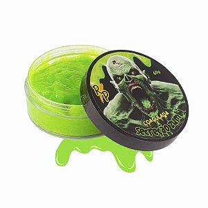 Gosma de Zumbi Secreção Verde Coagulada Maquiagem Monstro Halloween Efeitos Especiais Festa Noites do Terror