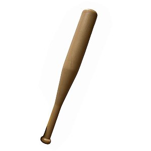 Taco de Baseball Plástico Imita Bastão de Madeira Acessório Jogador Esporte Norte Americano Cosplay Fantasia Arlequina Esquadrão Suicida