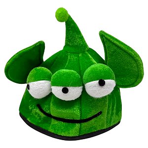 Chapéu Aliens Toy Story Little Green Men Homenzinhos Verdes Squeeze Toy Aliens Acessório Cosplay Fantasia Carnaval Halloween