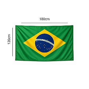 Bandeira do Brasil Grande Torcida Copa do Mundo Seleção Brasileira Jogos Olímpicos Desfile 7 de Setembro Carreata Festa Nações