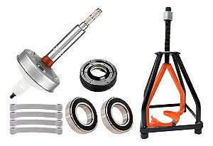 Kit Câmbio Mecanismo Eixo Longo Completo + Saca Câmbio