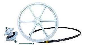 Kit Polia Cubo E Correia Tanquinho Colormaq Lcm 5kg 9kg 10kg