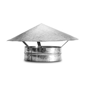 Chapéu Especial Para Chaminé de Alvenaria em Galvanizado