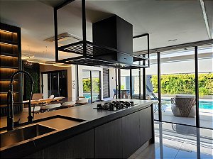 Coifa Ilha Box com Estrutura
