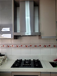Coifa Modelo Slim Em Aço inox 60x55