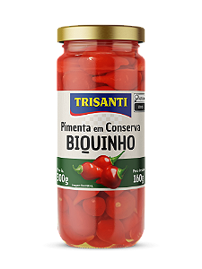 PIMENTA BIQUINHO EM CONSERVA - TRISANTI - 300G