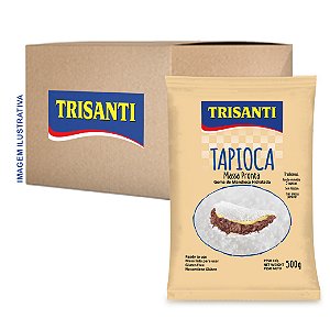 TAPIOCA TRADICIONAL - TRISANTI - 500G - ( CX 20 UNIDADES )