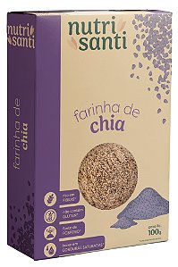 FARINHA DE CHIA - NUTRISANTI - 100G