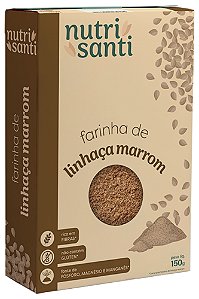FARINHA DE LINHACA MARROM - NUTRISANTI - 150G