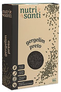 GERGELIM PRETO - NUTRISANTI - 150G
