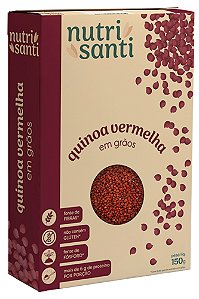 QUINOA VERMELHA - NUTRISANTI - 150G