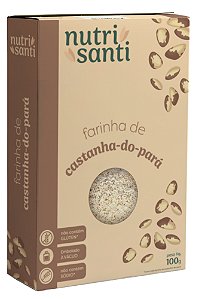 FARINHA DE CASTANHA DO PARA - NUTRISANTI - 100G