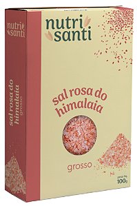 SAL ROSA DO HIMALAIA GROSSO - NUTRISANTI - 100G