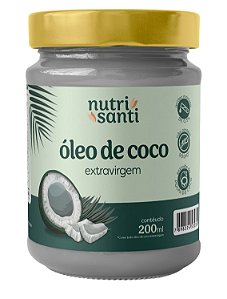 OLEO DE COCO - NUTRISANTI - 200ML