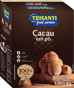 CACAU EM PO - TRISANTI FOOD SERVICE - 1,005KG