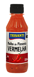 MOLHO DE PIMENTA VERMELHA - TRISANTI - 150ML