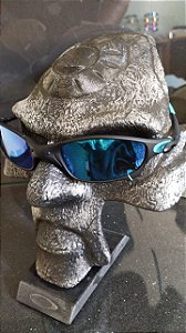 OCULOS JULIET ARMAÇÃO PRETA LENTES E KIT AZUL BEBE