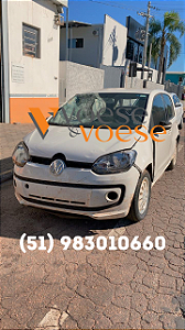 SUCATA VOLKSWAGEN UP WHITE 1.0 12V 82CV 2014 MANUAL