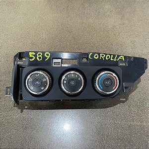 COMANDO AR CONDICIONADO TOYOTA COROLLA GLI 2017 CODIGO TOYOTA 5590375F604