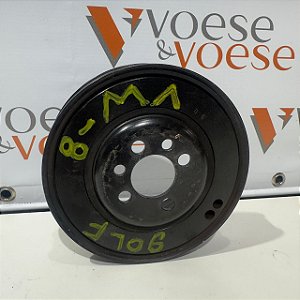 POLIA VIRABREQUIM VOLKSWAGEN GOLF JETTA NEW BEETLE 2.0 2012 CODIGO VW 06A105243E
