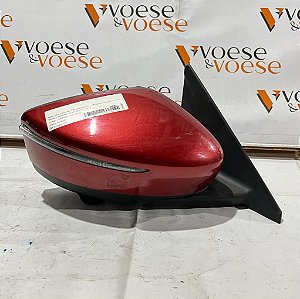RETROVISOR DIREITO ELÉTRICO NISSAN KICKS SL 2018 ( MODELO COM PISCA E CÂMERA )