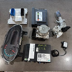 KIT CODE MÓDULO CHEVROLET ONIX LT 1.0 8V 2017 MANUAL