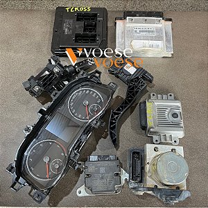 KIT CODE MÓDULO VOLKSWAGEN T-CROSS SENSE TSI 1.0 2020 AUTOMATICO