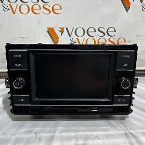 RÁDIO MULTIMIDIA VOLKSWAGEN T-CROSS 2020 ORIGINAL