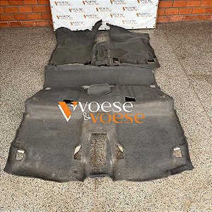 CARPETE ASSOALHO CHEVROLET MERIVA 2006 COR CINZA CLARO