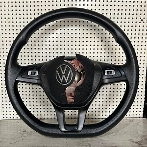 VOLANTE VOLKSWAGEN POLO TRACK 2025 ORIGINAL ( BOLSA AIRBAG ACIONADA )