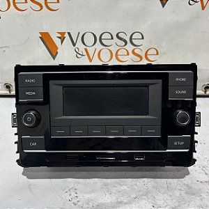 RÁDIO VOLKSWAGEN POLO TRACK 2025 ORIGINAL CODIGO VOLKSWAGEN 2GX035153