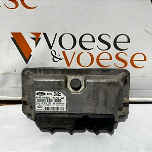 MÓDULO INJEÇÃO FORD FIESTA ZETEK ROCAN 1.0 2009 CODIGO FORD 9S6512A650AC EMS2 IAW4CFRDR BC0095012C