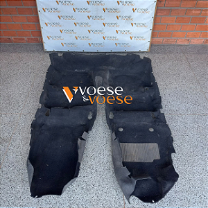 CARPETE ASSOALHO RENAULT CLIO 2 PORTAS 2015 ( COR PRETO )