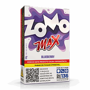 Fumo para Narguilé Zomo Max Blueberry