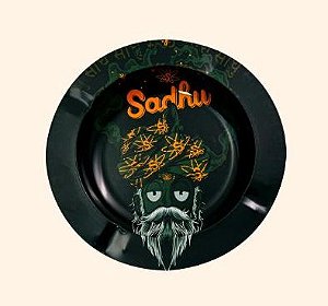 Cinzeiro de Metal Redondo Sadhu - Pensativo CMS-016